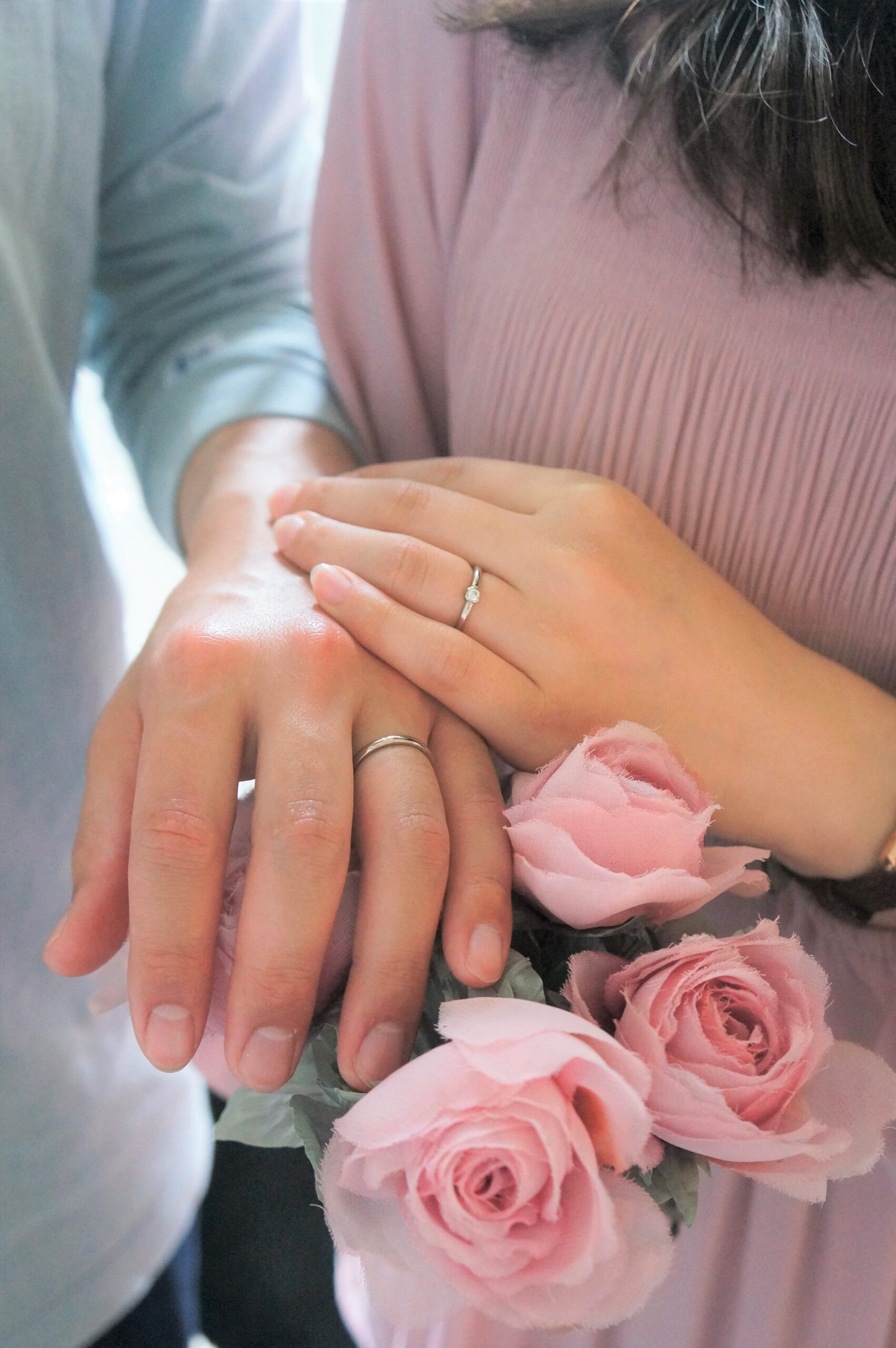 幸せなきらめき　結婚指輪
